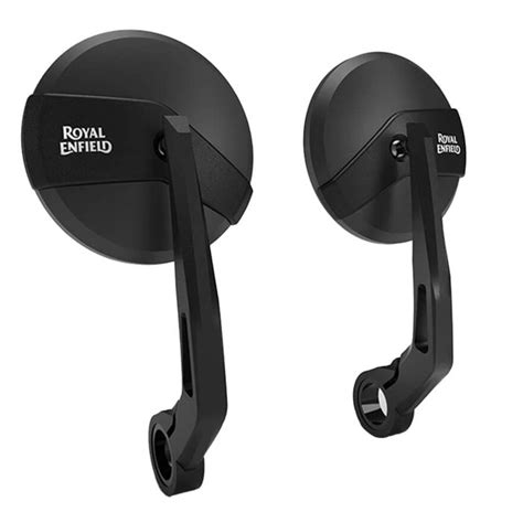 Royal Enfield Bar End Mirror Kit Black Urban Rider