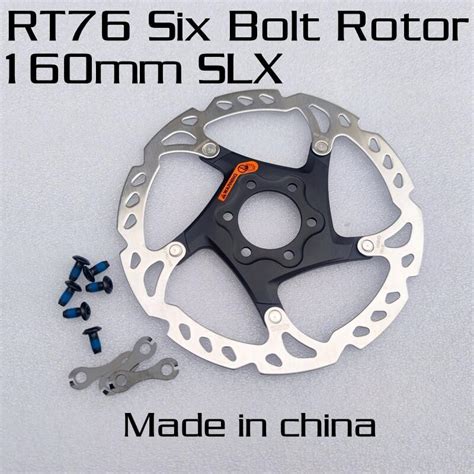 Shimano Rt Rotor Disc Brake Six Bolt Deore Xt Mtb Cycling Bike Bolt