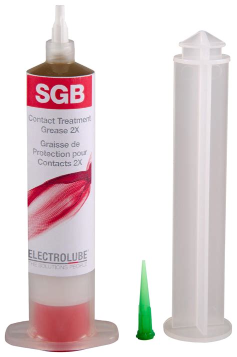 SGB35SL - Electrolube - Grease, Contact Treatment Grease, Syringe