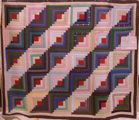 Modern Log Cabin Quilt