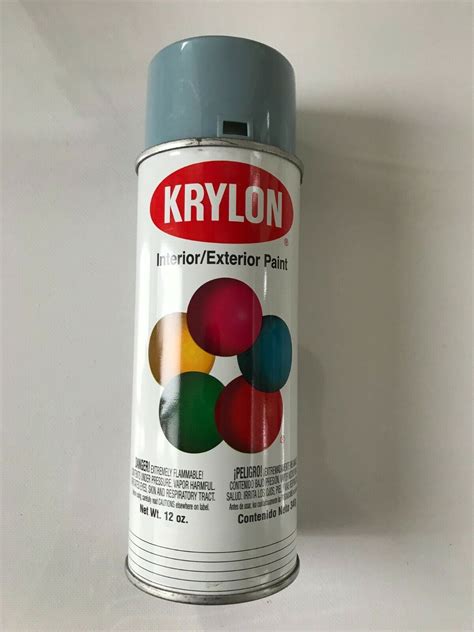 Vintage Krylon Spray Paint Can Colonial Blue For Sale Online Ebay