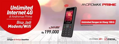 Smartfren Andromax Prime Turun Harga Kini Bisa Jadi Modem Wifi