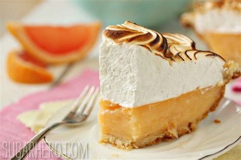 Grapefruit Meringue Pie Sugarhero Meringue Pie Meringue Pie