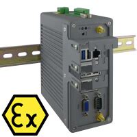 IBDRW100 Ex DIN Rail Box PC ATEX Mobexx