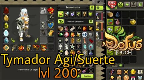 Pvp Tymador Lvl Agi Suerte Dofus Touch Youtube