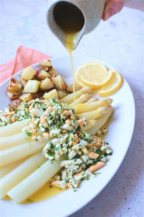 Witte Asperges Op Vlaamse Wijze Met Ei En Botersaus Jaimy S Kitchen