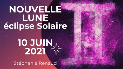 Nouvelle Lune Du Juin Eclipse Solaire Annulaire Youtube