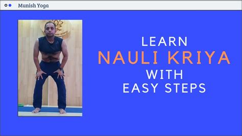 Nauli Kriya Learn Nauli Kriya With Easy Steps Munish Yoga Youtube