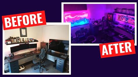 Gaming And Sim Racing Room Setup 2021 Youtube