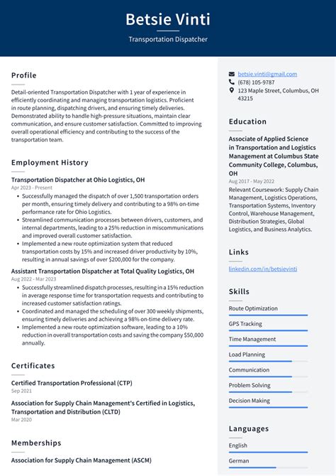 Top 12 Transportation Dispatcher Skills to Put on Your Resume