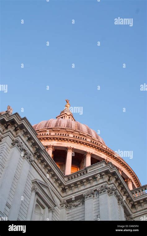 St Paul's Dome Stock Photo - Alamy