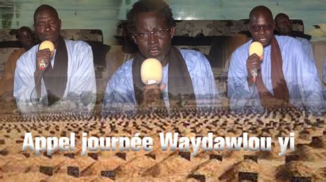 Appel Journ E Waydawlou Yi Organis Par Dahira Wilaya Section Touba