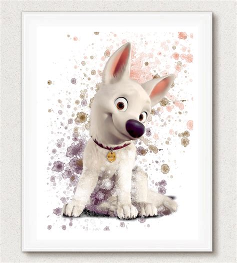 Bolt Bolt Print Disney Print Bolt Poster Bolt Movie Bolt - Etsy