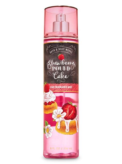 Bath Body Works Strawberry Pound Cake Fine Fragrance Mist Reviews