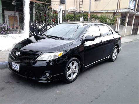 Usados Toyota Corolla S 2011 Automático Color Negro Carros Guatemala