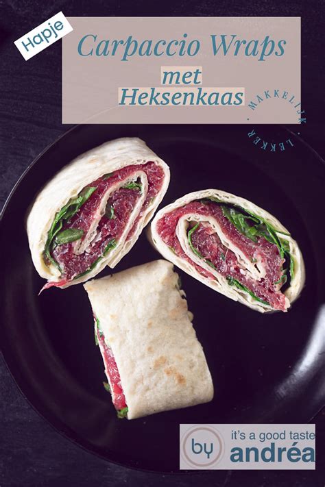 Carpaccio Wrap Hapjes By Andrea Janssen