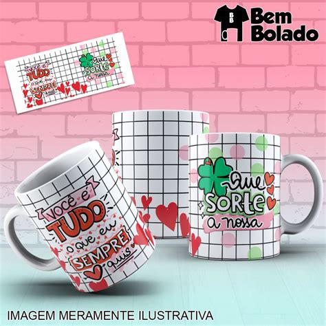 Caneca Voc Tudo Que Eu Sempre Quis Que Sorte A Nossa Elo