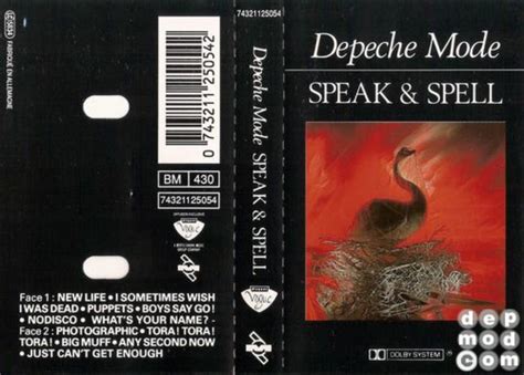 Speak Spell Depeche Mode Discography