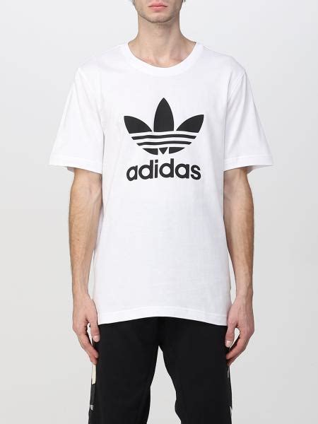 ADIDAS ORIGINALS T Shirt In Cotone Bianco T Shirt Adidas Originals