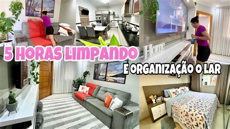 LIMPEZA E ORGANIZAÇÃO NA CASA TODA EM 5 HORAS TUDO LIMPINHO E CHEIROSO