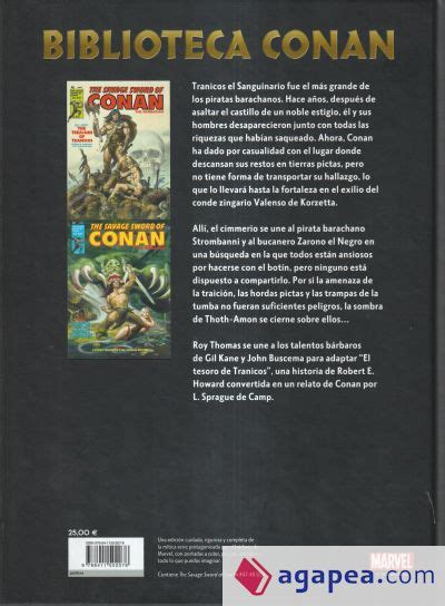 BIBLIOTECA CONAN LA ESPADA SALVAJE DE CONAN 15 THOMAS ROY BUSCEMA