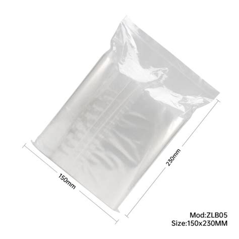 1000pcs 150mm X 230mm Resealable Ziplock Plastic Bags Stanley Packaging