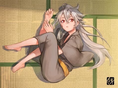 Kogitsunemaru Touken Ranbu Drawn By Soonbu Danbooru