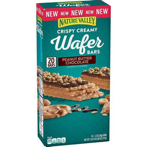 Nature Valley Peanut Butter Chocolate Wafer Bar 20 Ct