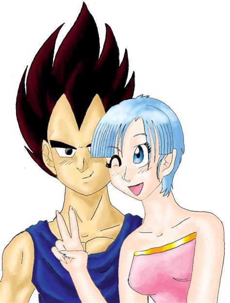 Cute Bulma And Vegeta Pic By Kyllir On Deviantart