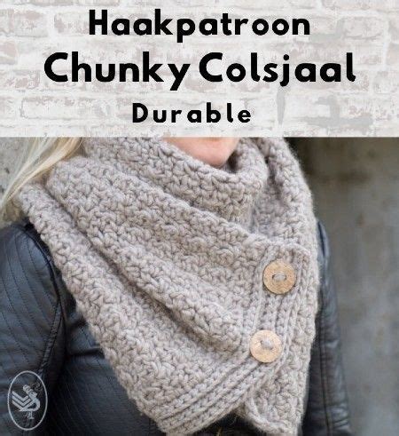 Haakpatroon Chunky Colsjaal Artofit