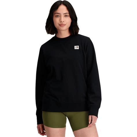 The North Face Heritage Patch Crew Women S Clothing