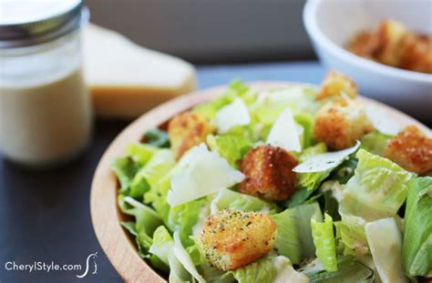 Eggless Caesar Salad Dressing Recipe