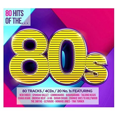 Various Artists 80 Hits Of The 80s 4cd