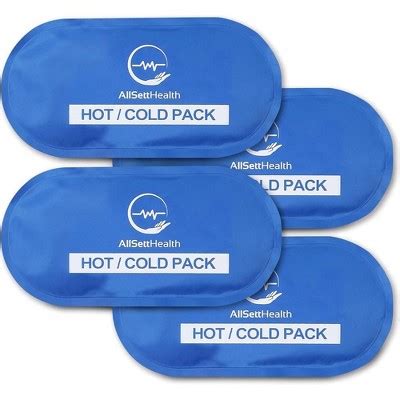 AllSett Health Reusable Hot And Cold Gel Ice Packs For Injuries Cold Compress Gel Ice Packs