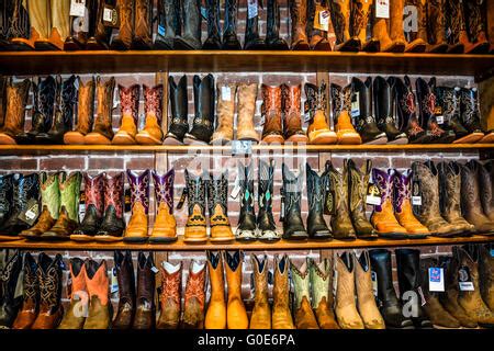 The Nashville Cowboy Boot Store Has Rows Of Unique Cowboy Boots For