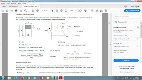 Planilha Para CÁlculo De Viga ContÍnua Com 3 Apoios Tutorial Cursos