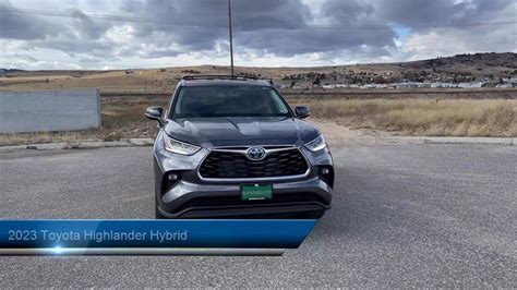 Toyota Highlander Hybrid Hybrid Limited Butte Anaconda Helena