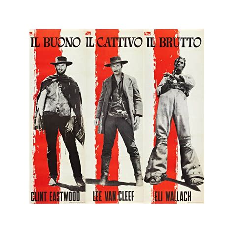 The Good the Bad and the Ugly Italian Poster T-shirt. Classic Spaghetti ...