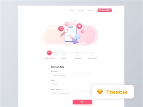 Form Freebie By Broto Seno On Dribbble