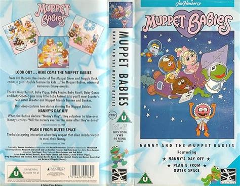 Muppet Babies: Nanny And The Muppet Babies [VHS] : Amazon.co.uk: DVD ...