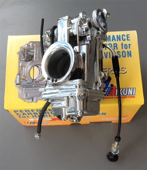 Tm Mikuni Hsr Mm Carburetor Natural Or Polished Chrome