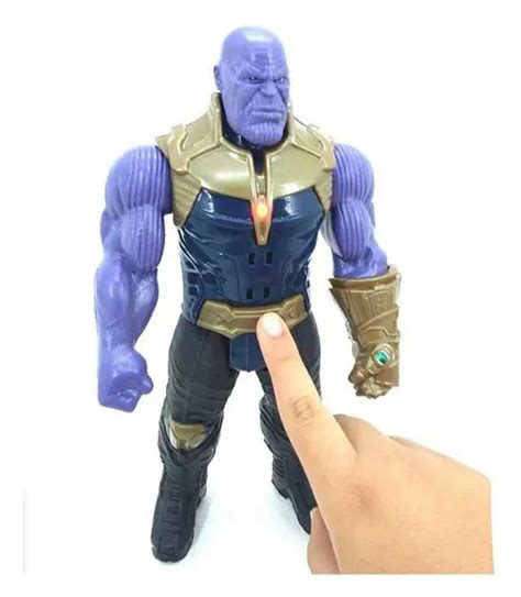 Boneco Thanos Cm Som E Luz Bonecos Magazine Luiza