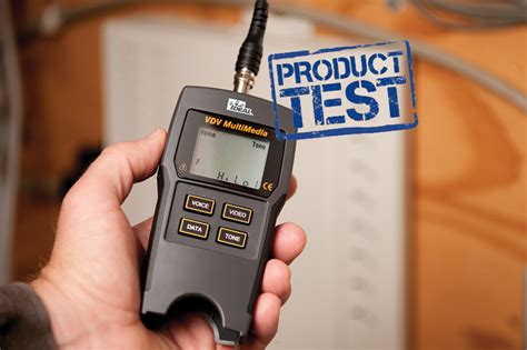 Product Test The Ideal 33 856 VDV Tester Professional Electrician