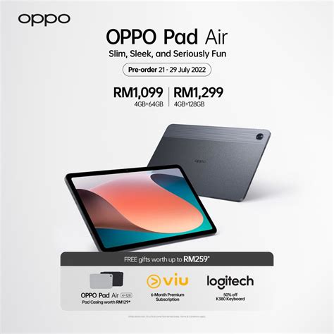 Oppo Pad Air Malaysia Everything You Need To Know Soyacincau