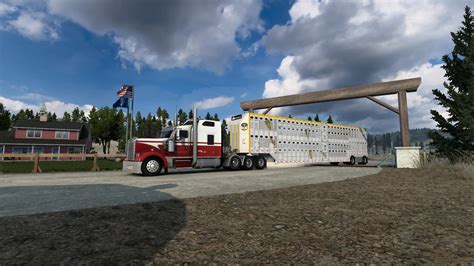 Montana Expansion 1 41 ATS ETS2 Mod ATS Mod