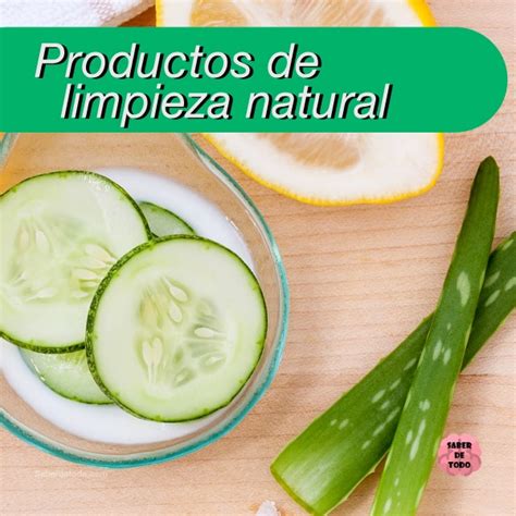 PRODUCTOS DE LIMPIEZA NATURALES, todo lo que debes saber.