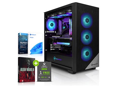 MEGAPORT Gaming Pc Intel Core I7 13700KF Windows 11 Home 64 Bit