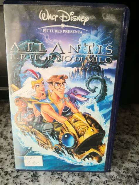 ATLANTIS IL RITORNO Di Milo Vhs 2003 Walt Disney F EUR 3 00