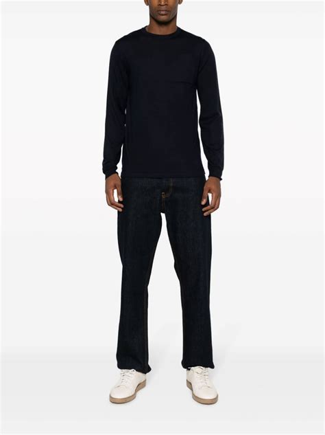 Crew Neck Wool Blend Jumper Eraldo Eraldo Us