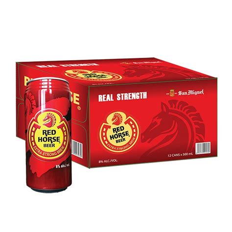 Thùng San Miguel Red Horse 500ml X 12 Lon Shopee Việt Nam